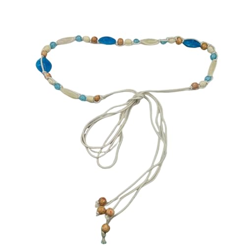 Rockreyoa Damen Taillengürtel Geflochten Frauen Geflochtene Taille Quaste Gürtel Seil Gewebte Taillenkette aus Holzperlen Rope Belt Boho Style Kleid Taillengürtel Rockkleid Seilgürtel Blau Rockreyoa Damen Taillengürtel Geflochten Frauen Geflochtene Taille Quaste Gürtel Seil Gewebte Taillenkette aus Holzperlen Rope Belt Boho Style Kleid Taillengürtel Rockkleid Seilgürtel Blau von Rockreyoa