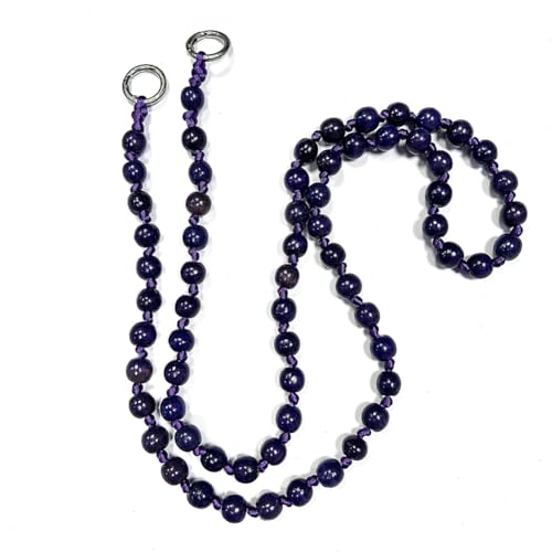 Rockreyoa Holzperlen Handykette zum Umhängen Universal Perlenkette Handyschnur Schlüsselband Handy Lanyard Anhänger Schlüsselkette Personalisierte Smartphone Necklace für Damen und Mädchen Violett Rockreyoa Holzperlen Handykette zum Umhängen Universal Perlenkette Handyschnur Schlüsselband Handy Lanyard Anhänger Schlüsselkette Personalisierte Smartphone Necklace für Damen und Mädchen Violett von Rockreyoa