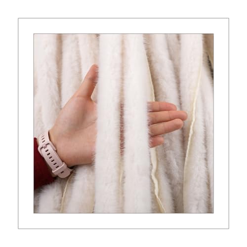 Rockreyoa Kunstfell Band Kunstpelz Kunstfell Bordüre Fellstoff Plüschband Dekoband Weihnachtsmüntze Band Plüsch Trim Stoffrolle für DIY Handgemachte Kostüme Basteln Nähen Dekorieren Beige 5m Rockreyoa Kunstfell Band Kunstpelz Kunstfell Bordüre Fellstoff Plüschband Dekoband Weihnachtsmüntze Band Plüsch Trim Stoffrolle für DIY Handgemachte Kostüme Basteln Nähen Dekorieren Beige 5m von Rockreyoa