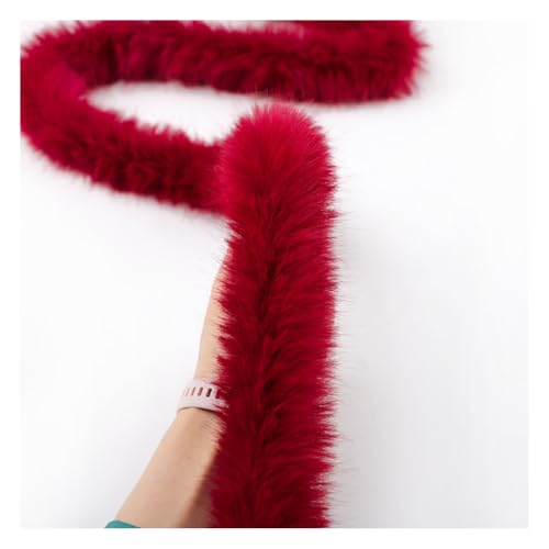 Rockreyoa Kunstfell Bordüre Flauschig Kunstpelzband Kunstfell Band Plüsch Trim Stoff Bordüre Handarbeit Material für Hausschuhe Kostüme Basteln Mäntel Geschenkdekoration Burgunderrot 5m Rockreyoa Kunstfell Bordüre Flauschig Kunstpelzband Kunstfell Band Plüsch Trim Stoff Bordüre Handarbeit Material für Hausschuhe Kostüme Basteln Mäntel Geschenkdekoration Burgunderrot 5m von Rockreyoa