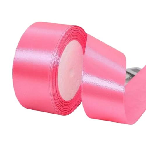 Hochwertiges Satinband zum Verpacken von Geschenken, Kuchendekorationen, Hochzeitsschleifen und Bastelarbeiten, weich, langlebig und elegant, perfekt für jeden Anlass, Rosa, 4 cm x 22 m Hochwertiges Satinband zum Verpacken von Geschenken, Kuchendekorationen, Hochzeitsschleifen und Bastelarbeiten, weich, langlebig und elegant, perfekt für jeden Anlass, Rosa, 4 cm x 22 m von Rocky Green