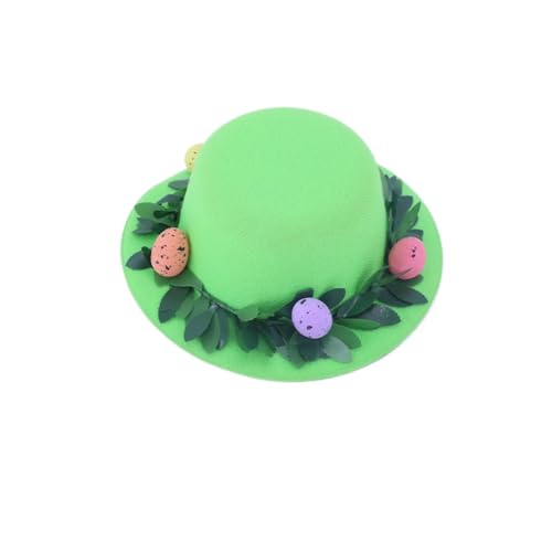 Rocky Green Osterhasen-Eier-Party-Hut-Set – festliche Stirnbänder für Kinder und Erwachsene, Osterfeier-Zubehör (6 Stile) (Hellgrün) von Rocky Green