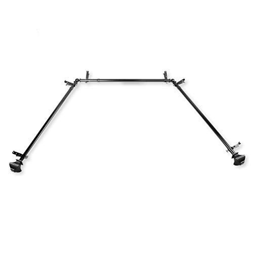 Rod Desyne Moyat Gardinenstange für Erkerfenster, 50,8–91,4 cm, 96,5–182,9 cm, Schwarz Rod Desyne Moyat Gardinenstange für Erkerfenster, 50,8–91,4 cm, 96,5–182,9 cm, Schwarz von Rod Desyne