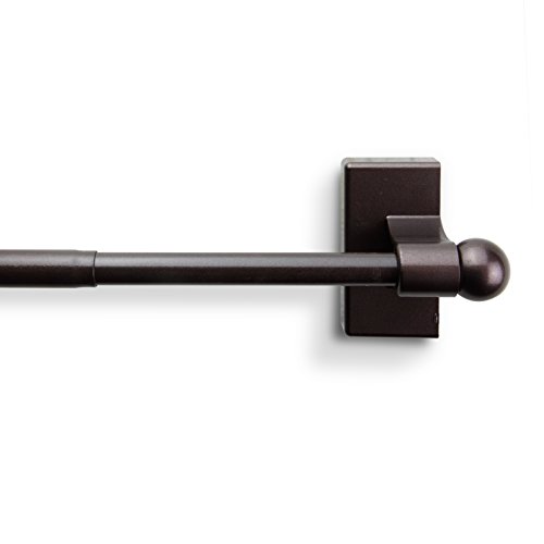 Rod Desyne magnetisch Gardinenstange, Cocoa, 17-30 inch von Rod Desyne