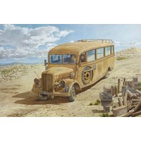 Opel Blitz 3.6-47 Omnibus model W39 Lude Ludewig built, late version von Roden