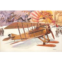 Spad VII c.1 with Russian skies von Roden