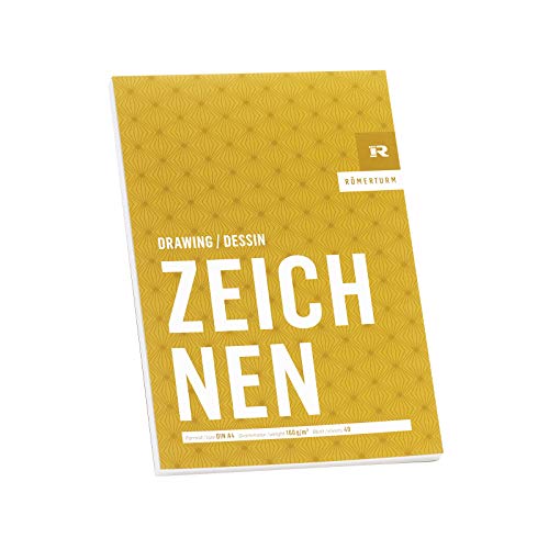 Römerturm Zeichen-Block, DIN A3, 160 g/m², hellweiß, leicht rau, kopfgeleimt, 40 Blatt, 88808850 Römerturm Zeichen-Block, DIN A3, 160 g/m², hellweiß, leicht rau, kopfgeleimt, 40 Blatt, 88808850 von Römerturm
