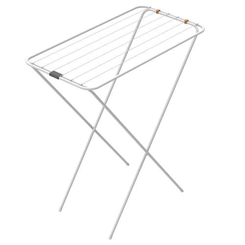 Rörets Wäscheständer Rapid – 81x41,5x84 cm – 7 m Trockenfläche - Design und Qualität von Schwedens stärkster Trockenständermarke, für Bekleidung (White) von Rörets