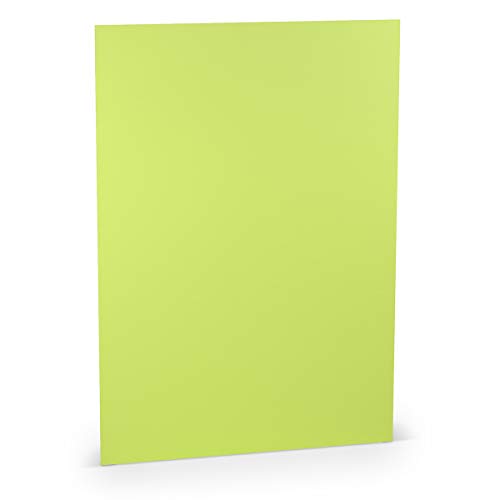 Briefkarte A4 160g maigrün von Rössler Papier