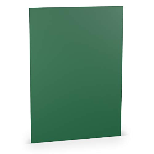 Briefkarte A4 160g tannengrün Briefkarte A4 160g tannengrün von Rössler Papier