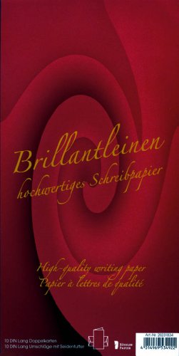 Rössler Papier 20231834 - Brillantleinen - Doppelkarten / BU DIN Lang, 10 Stück, ivory Rössler Papier 20231834 - Brillantleinen - Doppelkarten / BU DIN Lang, 10 Stück, ivory von Rössler Papier