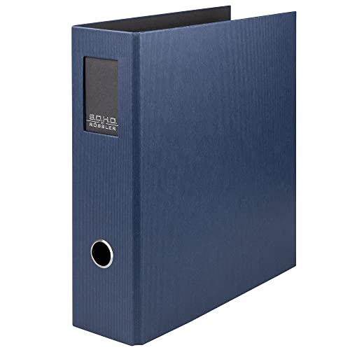 Rössler Papier 1317452909 - S.O.H.O. Ordner DIN A4 mit Rückenschild, Rückenbreite 85 mm, navy, 1 Stück Rössler Papier 1317452909 - S.O.H.O. Ordner DIN A4 mit Rückenschild, Rückenbreite 85 mm, navy, 1 Stück von Rössler Papier