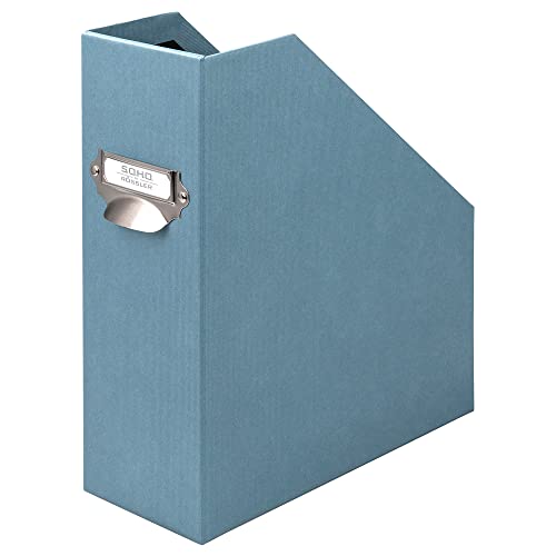 Rössler Papier 1318452151 - S.O.H.O. Stehsammler für DIN A4, mit Griff und beschriftbarem Einsteckschild, 11,5 x 26 x 31,5 cm, Denim, 1 Stück Rössler Papier 1318452151 - S.O.H.O. Stehsammler für DIN A4, mit Griff und beschriftbarem Einsteckschild, 11,5 x 26 x 31,5 cm, Denim, 1 Stück von Rössler Papier