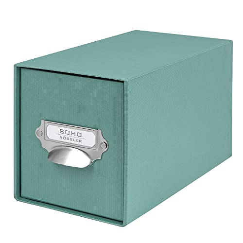 Rössler Papier 1327452380 - S.O.H.O CD Schubladenbox, Opal, 143 x 158 x 261 mm, Aufbewahrungsbox für ca. 47 CDs, mit Einsteckschild und Griff Rössler Papier 1327452380 - S.O.H.O CD Schubladenbox, Opal, 143 x 158 x 261 mm, Aufbewahrungsbox für ca. 47 CDs, mit Einsteckschild und Griff von Rössler Papier