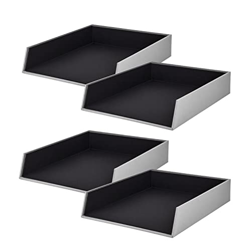 Rössler Papier 1335452170-4 - S.O.H.O Ablagekorb für DIN A4, Stone, 4 Stück, Ablagefächer stapelbar, Briefablage 26 x 6 x 32 cm Rössler Papier 1335452170-4 - S.O.H.O Ablagekorb für DIN A4, Stone, 4 Stück, Ablagefächer stapelbar, Briefablage 26 x 6 x 32 cm von Rössler Papier