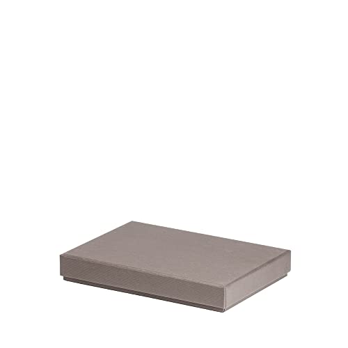 Rössler Papier 13521453491 - Boxline Kartonage rechteckig, passend für DIN A5, Taupe, 1 Stück Rössler Papier 13521453491 - Boxline Kartonage rechteckig, passend für DIN A5, Taupe, 1 Stück von Rössler Papier