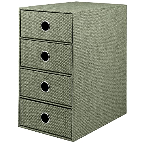 Rössler Papier 1524452674 - S.O.H.O. 4er Schubladenbox für DIN A5, mit Griffloch, Special line Sage, 250 x 175 x 320 mm, 1 Stück Rössler Papier 1524452674 - S.O.H.O. 4er Schubladenbox für DIN A5, mit Griffloch, Special line Sage, 250 x 175 x 320 mm, 1 Stück von Rössler Papier