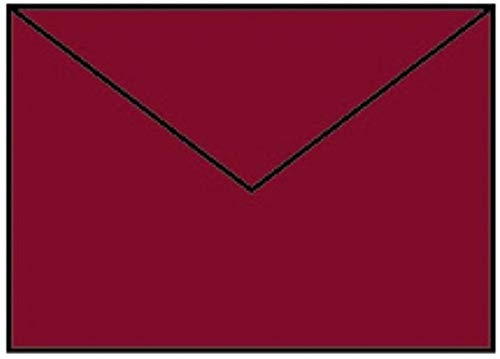 Rössler Papier Coloretti Briefumschläge - B6, 5 Stück, rosso; Packungsinhalt: 5 Stück Rössler Papier Coloretti Briefumschläge - B6, 5 Stück, rosso; Packungsinhalt: 5 Stück von Rössler