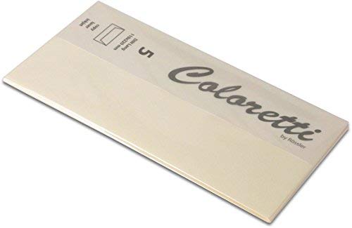 Rössler Papier Coloretti Briefumschläge - DL, 5 Stück, creme; Packungsinhalt: 5 Stück Rössler Papier Coloretti Briefumschläge - DL, 5 Stück, creme; Packungsinhalt: 5 Stück von Rössler Papier