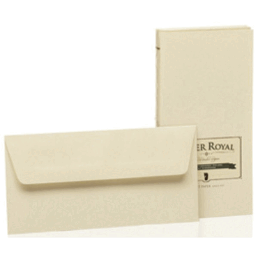 Rössler Papier Paper Royal Briefhüllen - DIN lang mit Seidenfutter 20 von Rössler Papier