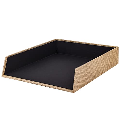 Rössler SOHO Briefablage A4 | Dokumentenablage A4 | Schreibtisch Organizer aus Papier | Ablagefächer stapelbar | Büro Organizer Schreibtisch Zubehör | 32 x 26 x 6 cm | 1 Stück | Farbe: Haselnuss Rössler SOHO Briefablage A4 | Dokumentenablage A4 | Schreibtisch Organizer aus Papier | Ablagefächer stapelbar | Büro Organizer Schreibtisch Zubehör | 32 x 26 x 6 cm | 1 Stück | Farbe: Haselnuss von Rössler Papier