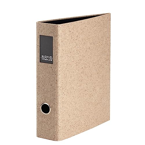 Rössler Papier 1317452399 - S.O.H.O. Ordner DIN A4 mit Rückenschild, Rückenbreite 85 mm, Cacao, 1 Stück Rössler Papier 1317452399 - S.O.H.O. Ordner DIN A4 mit Rückenschild, Rückenbreite 85 mm, Cacao, 1 Stück von Rössler Papier