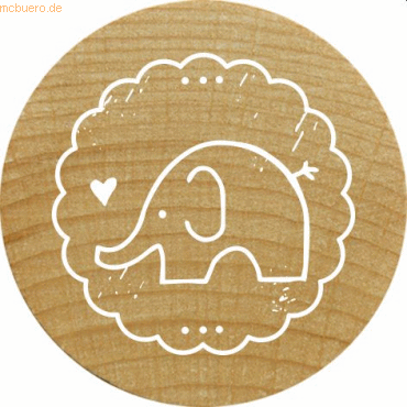 3 x Rössler Stempel Woodies Elefant 3 x Rössler Stempel Woodies Elefant von Rössler