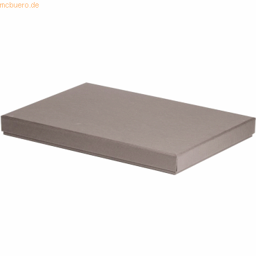 4 x Rössler Geschenkbox Boxline für A4 225x325x30mm Taupe von Rössler