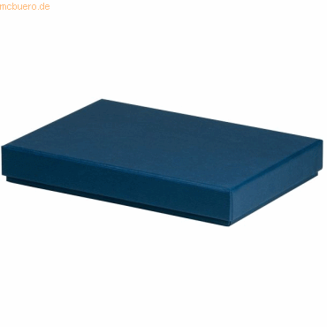 4 x Rössler Geschenkbox Boxline für A5 155x215x30mm Navy von Rössler