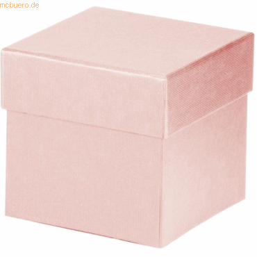 4 x Rössler Geschenkverpackung Boxline 105x105x105mm Powder von Rössler