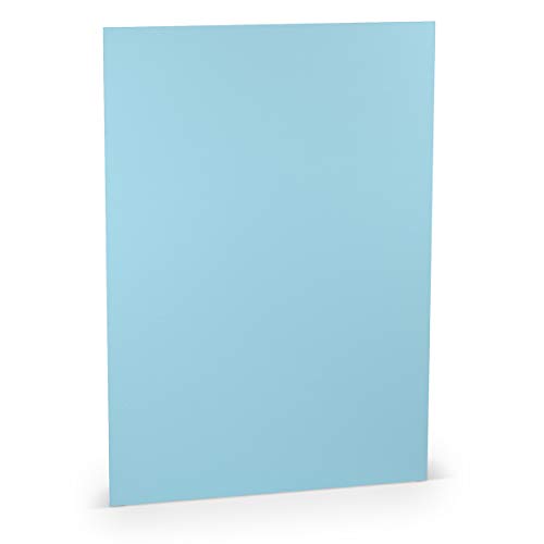 Paperado A4-Blatt, 220 g/m², Aquamarin, 5 Stück von Rössler