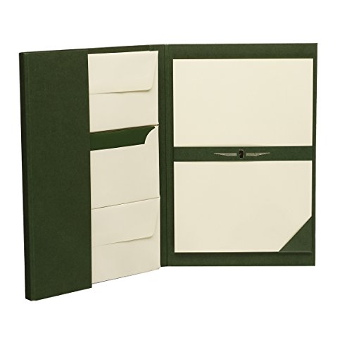 Rössler 1024831008 - Paper Royal - Briefpapiermappe DIN A4/DL, 25/25, grün/chamois gerippt von Rössler