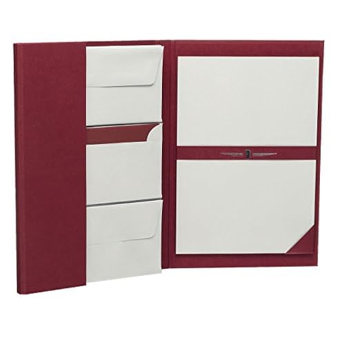 Rössler Papier 1024831170 - Paper Royal - Briefpapiermappe DIN A4/DL, 25/25, bordeaux/eisgrau gerippt Rössler Papier 1024831170 - Paper Royal - Briefpapiermappe DIN A4/DL, 25/25, bordeaux/eisgrau gerippt von Rössler Papier