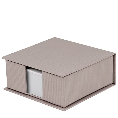 Rössler 1312452490 - S.O.H.O. Zettelkasten, Maße: 11 x 11 cm, Taupe, 1 Stück von Rössler