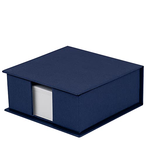 Rössler Papier 1312452900 - S.O.H.O. Zettelkasten, Maße: 11 x 11 cm, Navy, 1 Stück von Rössler Papier