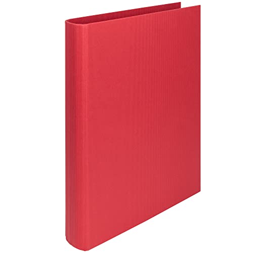 Rössler Papier 1316452360 - S.O.H.O. Ringbuch für DIN A4, 2,5 cm Füllhöhe, 2 -Ring-Mechanik, Rot, 1 Stück von Rössler