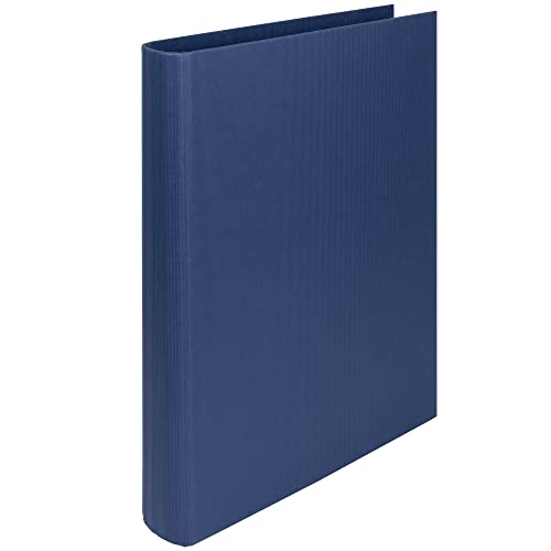 Rössler Papier 1316452900 - S.O.H.O. Ringbuch für DIN A4, 2,5 cm Füllhöhe, 2-Ring-Mechanik, Navy, 1 Stück von Rössler