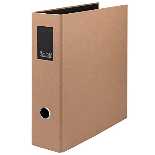 Rössler Papier 1317452629 - S.O.H.O. Ordner DIN A4 mit Rückenschild, Rückenbreite 85 mm, kraft, 1 Stück Rössler Papier 1317452629 - S.O.H.O. Ordner DIN A4 mit Rückenschild, Rückenbreite 85 mm, kraft, 1 Stück von Rössler Papier