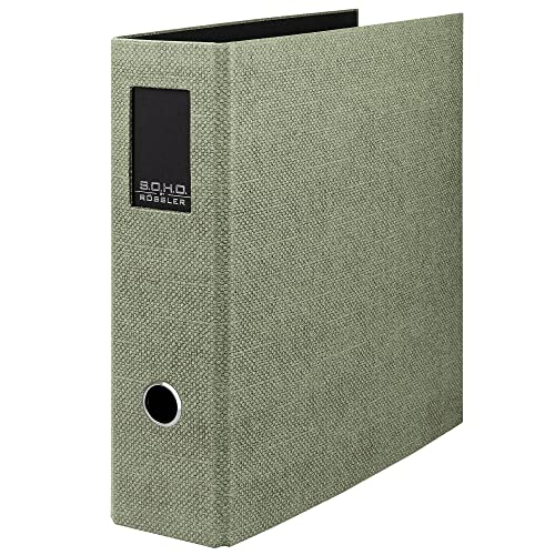 Rössler Papier 1317452679 - S.O.H.O. Ordner DIN A4 mit Rückenschild, Rückenbreite 85 mm, Special Line Sage, 1 Stück Rössler Papier 1317452679 - S.O.H.O. Ordner DIN A4 mit Rückenschild, Rückenbreite 85 mm, Special Line Sage, 1 Stück von Rössler Papier