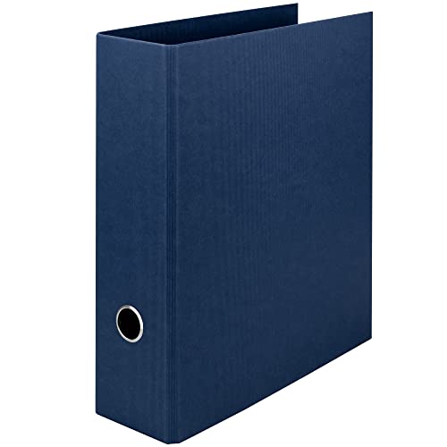 Rössler Papier 1317452900 - S.O.H.O. Ordner DIN A4 mit Hebelmechanik, Rückenbreite 85 mm, navy, 1 Stück von Rössler