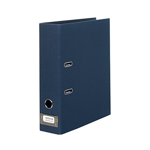 Rössler Papier 1317452908 - S.O.H.O. Ordner DIN A4 mit Einsteckschild, Rückenbreite 80 mm, navy, 1 Stück Rössler Papier 1317452908 - S.O.H.O. Ordner DIN A4 mit Einsteckschild, Rückenbreite 80 mm, navy, 1 Stück von Rössler Papier