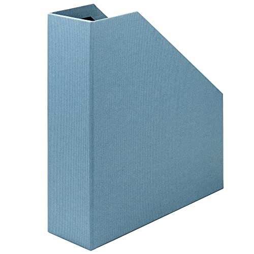 Rössler Papier 1318452150 - S.O.H.O. Stehsammler für DIN A4, 8,5 x 26 x 31,5 cm, denim, 1 Stück von Rössler