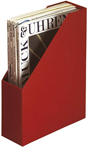 Rössler Papier 1318452360 - S.O.H.O. Stehsammler für DIN A4, 8 x 26 x 31,5 cm, Rot, 1 Stück Rössler Papier 1318452360 - S.O.H.O. Stehsammler für DIN A4, 8 x 26 x 31,5 cm, Rot, 1 Stück von Rössler Papier