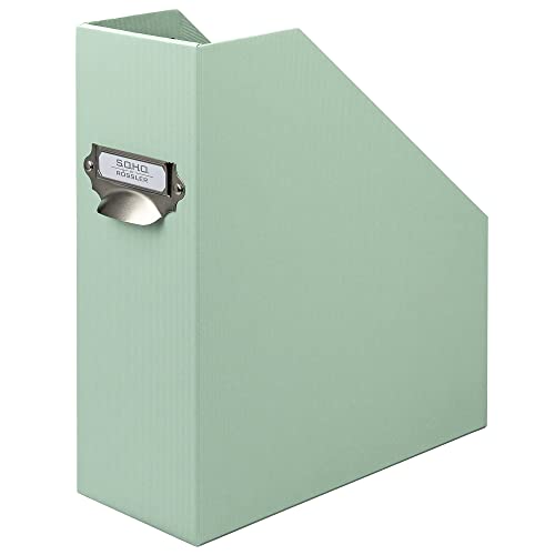 Rössler Papier 1318452651 - S.O.H.O. Stehsammler für DIN A4, mit Griff und beschriftbarem Einsteckschild, 11,5 x 26 x 31,5 cm, Mint, 1 Stück Rössler Papier 1318452651 - S.O.H.O. Stehsammler für DIN A4, mit Griff und beschriftbarem Einsteckschild, 11,5 x 26 x 31,5 cm, Mint, 1 Stück von Rössler Papier