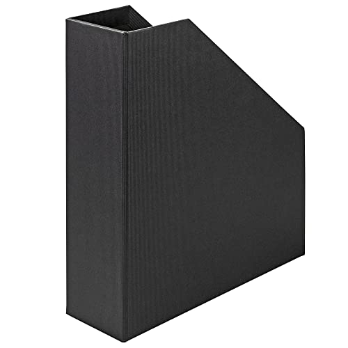 Rössler Papier 1318452700 - S.O.H.O. Stehsammler für DIN A4, 8,5 x 26 x 31,5 cm, schwarz, 1 Stück von Rössler