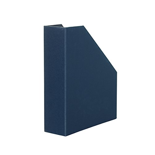 Rössler Papier 1318452900 - S.O.H.O. Stehsammler für DIN A4, 8,5 x 26 x 31,5 cm, navy, 1 Stück von Rössler