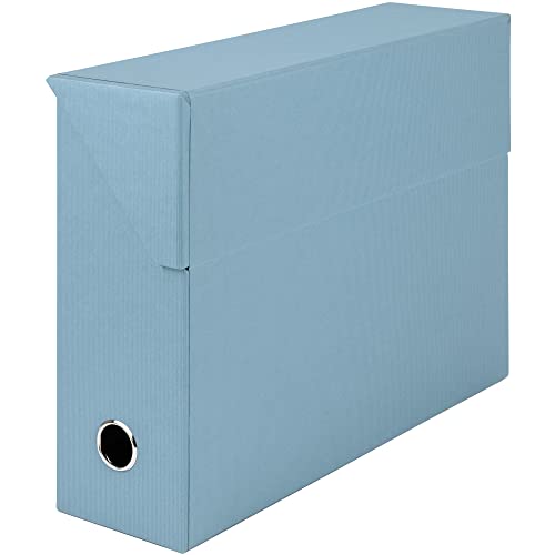 Rössler Papier 1319452153 - S.O.H.O. Archivbox, mit seitlicher Klappe und Griffloch, Denim, 9,5 x 33,5 x 25,5 cm, 1 Stück Rössler Papier 1319452153 - S.O.H.O. Archivbox, mit seitlicher Klappe und Griffloch, Denim, 9,5 x 33,5 x 25,5 cm, 1 Stück von Rössler Papier