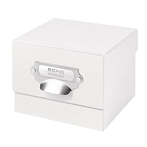 Rössler 1325452090 - S.O.H.O. Foto-Aufbewahrung- Sammelkiste, mit beschriftbarem Einsteckschild, special edition white, 1 Stück Rössler 1325452090 - S.O.H.O. Foto-Aufbewahrung- Sammelkiste, mit beschriftbarem Einsteckschild, special edition white, 1 Stück von Rössler Papier