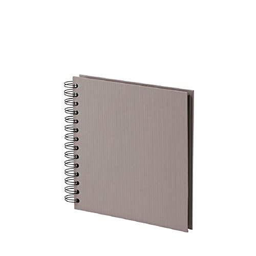 Rössler Papier 1329452495 - S.O.H.O. Wire-O-Fotoalbum 180 x 180 mm, 60 schwarze Seiten, Taupe, 1 Stück Rössler Papier 1329452495 - S.O.H.O. Wire-O-Fotoalbum 180 x 180 mm, 60 schwarze Seiten, Taupe, 1 Stück von Rössler