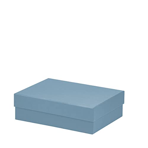 Rössler Papier 13401453153 - Boxline Kartonage rechteckig, 196 x 264 x 80 mm, Denim, 1 Stück Rössler Papier 13401453153 - Boxline Kartonage rechteckig, 196 x 264 x 80 mm, Denim, 1 Stück von Rössler Papier